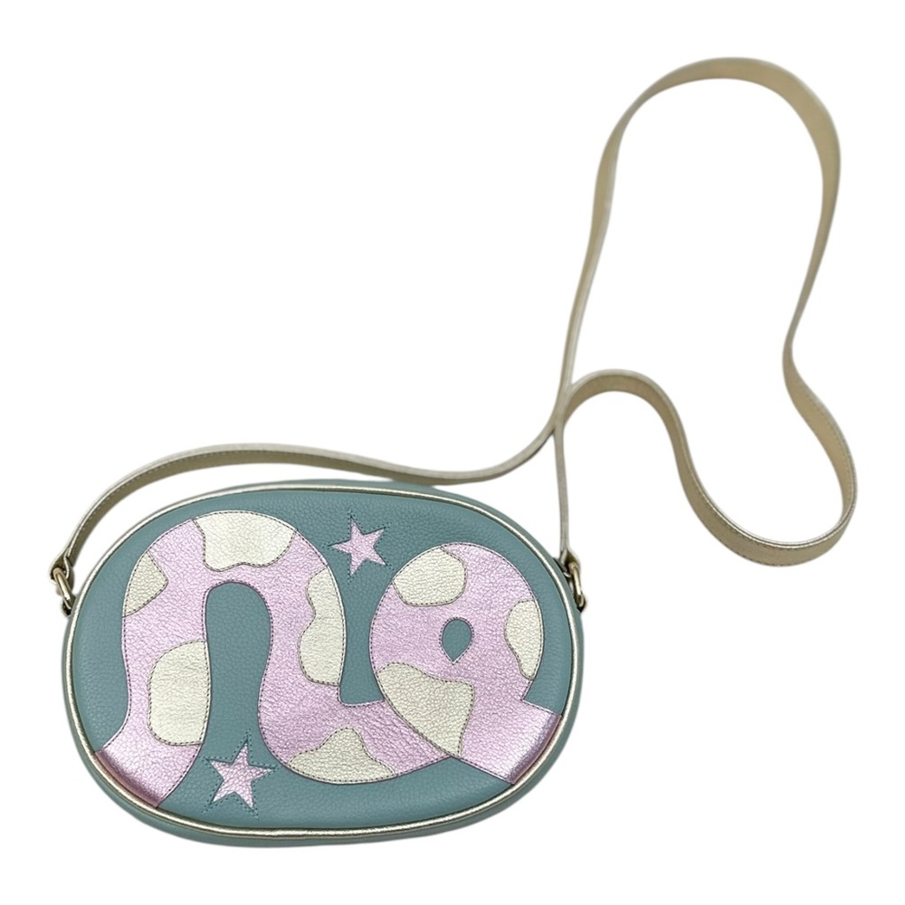 Butrich Peru Mint Maxi Oval Anaconda Bag - Picture 2 of 5